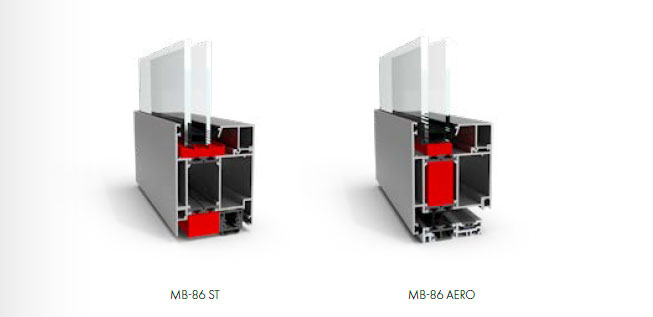 PROFILI PORTE FINESTRE IN ALLUMINIO